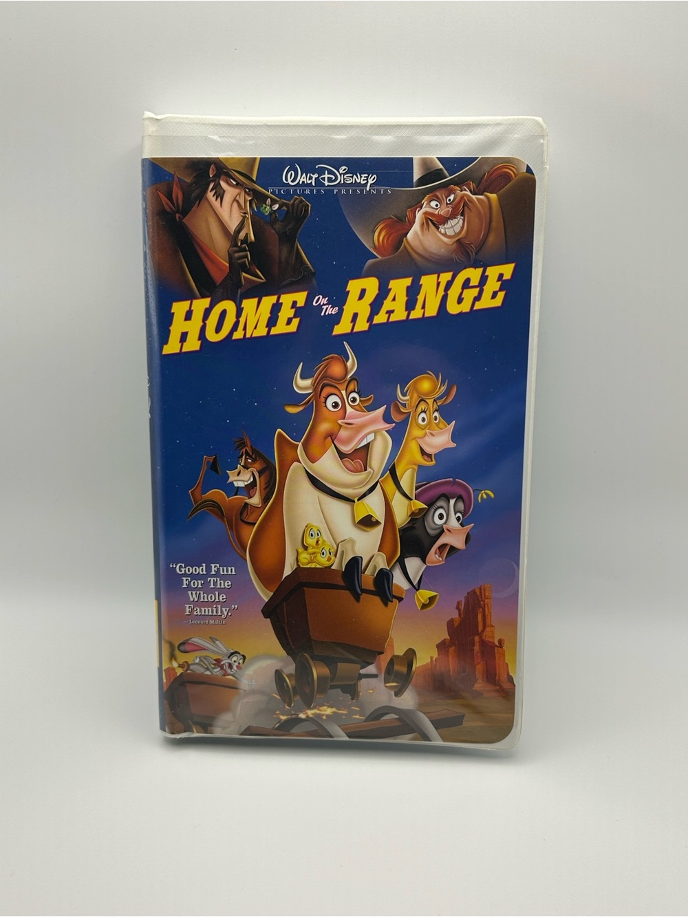 Disney Home On The Range VHS Clamshell Case Family Animated Movie
